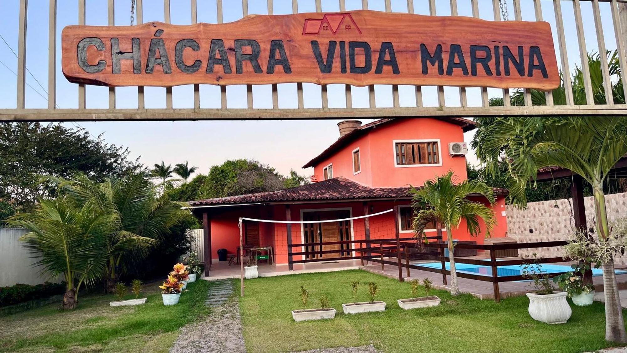Chacara Vida Marina Gravataヴィラ エクステリア 写真